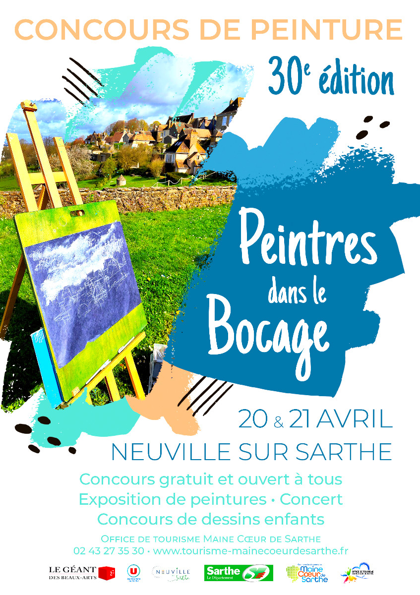 30TH “PAINTERS IN THE HORSES” IN NEUVILLE-SUR-SARTHE (72) sur le site d’ARTactif