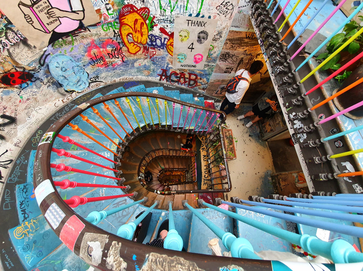 Vertige sur le site d’ARTactif