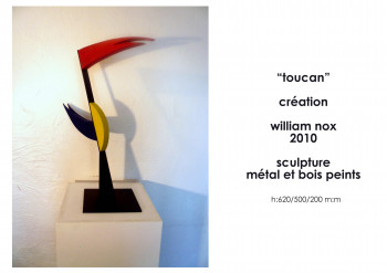 Named contemporary work « toucan », Made by WILLIAM-NOX