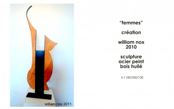 Named contemporary work « " femmes " », Made by WILLIAM-NOX