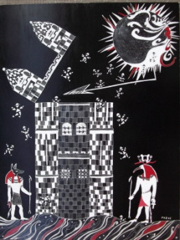 Named contemporary work « XXXIV_L'éternité », Made by FABIE