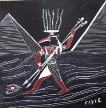 Named contemporary work « Onouris », Made by FABIE