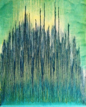 Named contemporary work « La Forêt de Tuo Lan 2 », Made by DAVID2NO