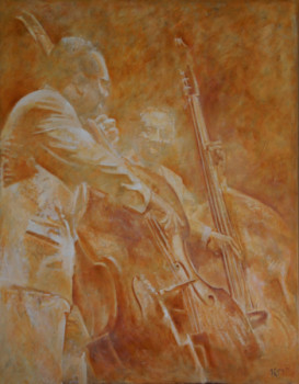 Named contemporary work « Ray Brown », Made by KATIA FONDECAVE