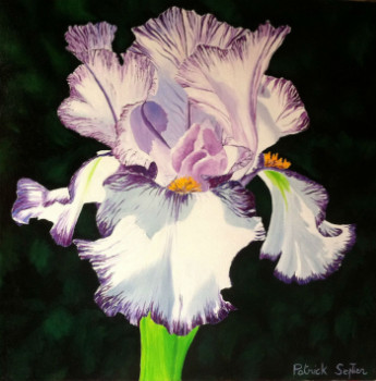 Named contemporary work « iris », Made by PATRICK SEPTIER