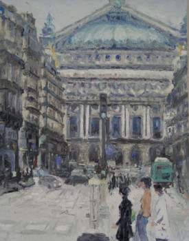 Named contemporary work « L'Opéra », Made by CHRISTIAN RENARD