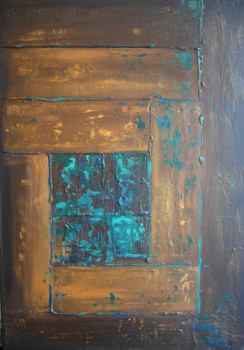 Named contemporary work « INSPIRATION VIETNAMIENNE », Made by FABIENNE VINCENT