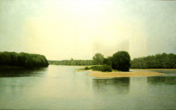 Named contemporary work « La Loire », Made by DARMSTADTER