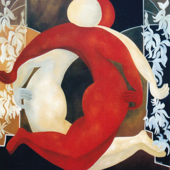 Named contemporary work « La grande danse », Made by FRANçOISE COEURET