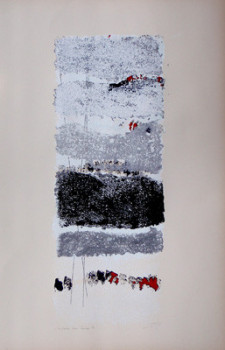 Named contemporary work « L'histoire du loup 21 », Made by PASCALE SIMONET