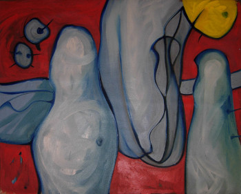 Named contemporary work « figures 0901 », Made by IVAN