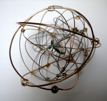 Named contemporary work « Labyrinthe d'un Univers », Made by ADRIENNE JALBERT