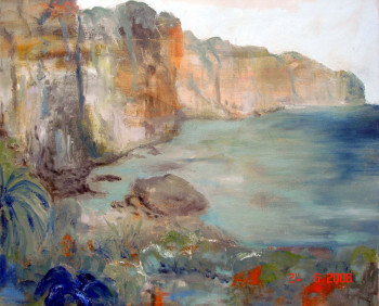 Named contemporary work « Lifou », Made by GUILLOU