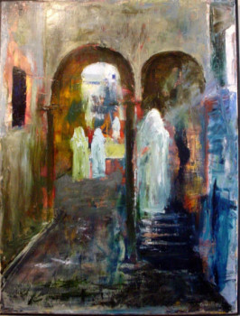 Named contemporary work « Souk », Made by GUILLOU