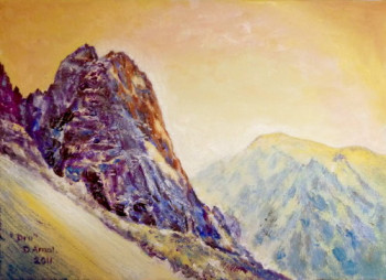 Named contemporary work « le Dru », Made by DARNAL