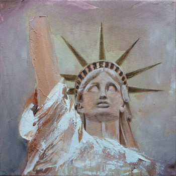 The Lady Liberty fresco On the ARTactif site