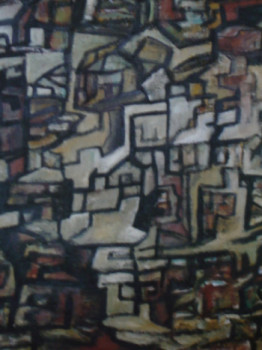 Named contemporary work « Ruelle », Made by MARIE-JOSEPHE BAYï