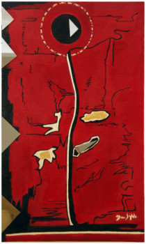 Named contemporary work « Alerte rouge », Made by DE SÿVE