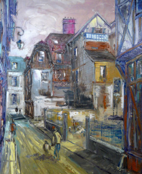 Named contemporary work « TROYES   rue  Brunneval », Made by GEBO