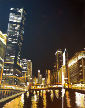 Chicago II (nocturne) On the ARTactif site