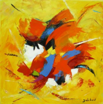 Named contemporary work « Abstrait J26 », Made by FRANCIS JALIBERT