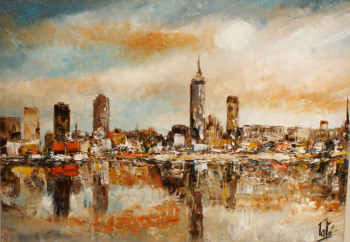 Named contemporary work « MIDTOWN MANHATTAN », Made by PATE