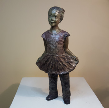 Named contemporary work « Petite africaine », Made by MARTINE LEE