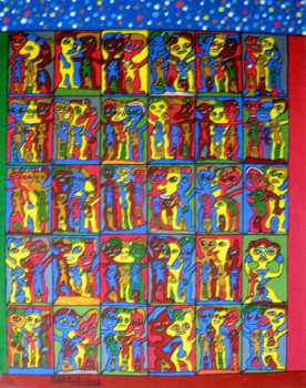 Named contemporary work « Les délices dans la forêt II (2009) », Made by BAPTISTA ANTUNES .