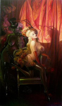 Named contemporary work « BURLESQUE », Made by BRUET