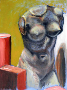 Named contemporary work « Statuaire #1 », Made by CHRISTIAN DOLLET