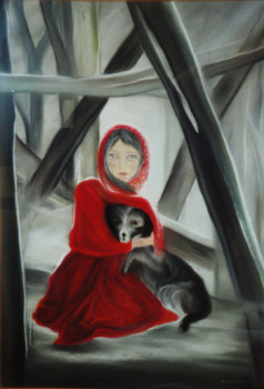 Named contemporary work « Peinture 2204 », Made by NADINE SANTAMARIA