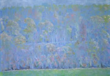 Named contemporary work « Forêt céleste-litl », Made by MIKHAILOV