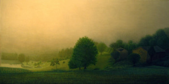 Named contemporary work « Paysage », Made by DARMSTADTER