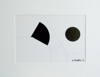 Named contemporary work « révélation 1 », Made by EMMANUEL BERTHIER