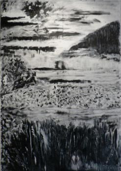 Named contemporary work « Paysage », Made by COLETTE TERRANOVA