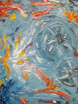 Named contemporary work « Saxeblue », Made by MYO