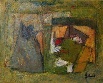 Named contemporary work « Rêve d'évasion », Made by ALAIN BERTHAUD