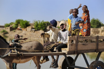 Sur la route de DJENNÉ On the ARTactif site