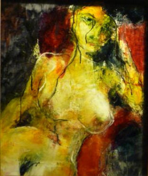Named contemporary work « Pose », Made by JEAN-LOUIS PATRICE