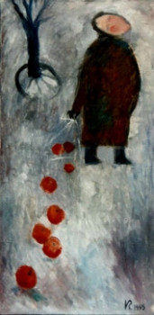 Named contemporary work « Baba aux pommes », Made by IRINA RAKOVA