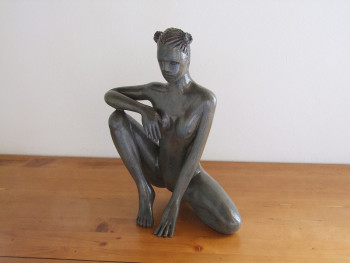 Named contemporary work « Panthère Noire », Made by XAVIER JARRY-LACOMBE