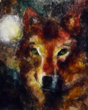 Named contemporary work « Loup  », Made by JEAN-LOUIS PATRICE