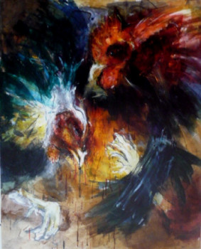 Named contemporary work « La mort du coq », Made by JEAN-LOUIS PATRICE