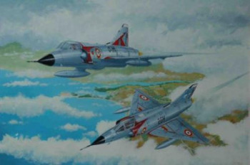 Named contemporary work « MIRAGE III C », Made by MICHEL MICHAUX