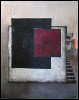 Named contemporary work « "Rectangle Blanc 37" », Made by BETTY GUZZO