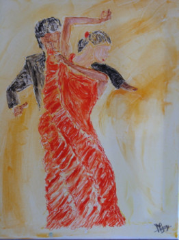 Named contemporary work « Flamenco », Made by MICHEL GAY