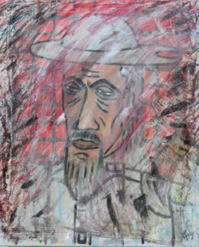 Named contemporary work « Don Quichotte portrait », Made by MICHEL GAY