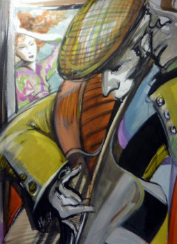 Named contemporary work «  SERENATA », Made by DAMIAN TIRADO