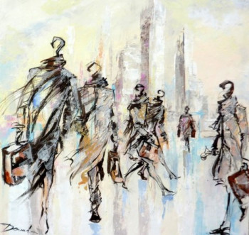 Named contemporary work « Anonymous », Made by DAMIAN TIRADO