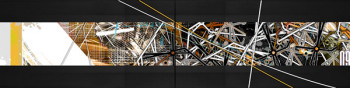 Named contemporary work « Complexcity 14 », Made by CHRISTOPHE MARTEL
